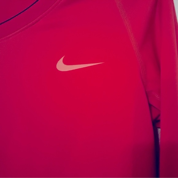 Nike Pro Long Sleeve Workout Tee Sz M - Picture 3 of 5